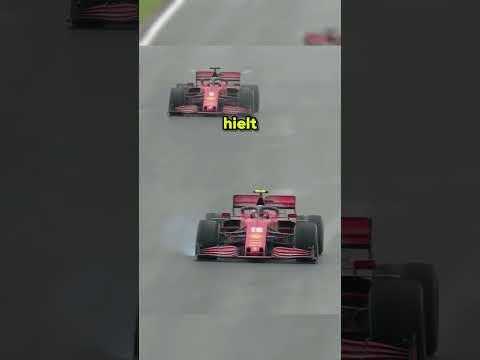When Charles Leclerc suffered a nervous breakdown... #formula1
