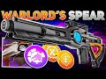 Warlord S Spear Has A Unique GODROLL Destiny 2 Heresy