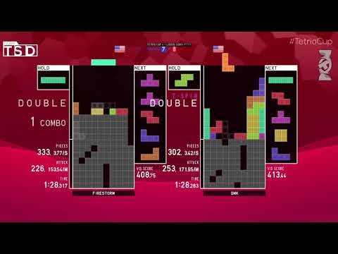 Firestorm vs. QMK - Tetr.io Cup 4 Losers' Semifinals