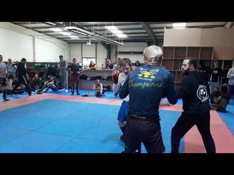 SBG Cork Spring 2018 MMA Open. Isaac Stillwell FM BJJ Cork fight 2