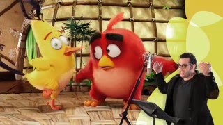 ANGRY BIRDS Film Matchups - Peter Dinklage, Jason Sudeikis, Josh Gad, Danny McBride, Bill Hader