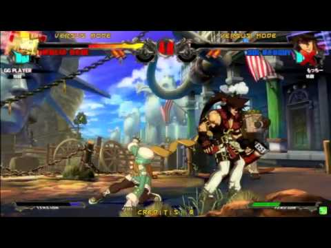 GGXRD 3/7/2015 Mikado - Karinchu (Millia) VS Roi/Mugen (Sol)