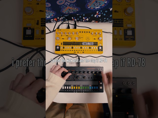 Vídeo relacionado con Behringer RD-6-RD, Máquina de tambor analógico, RHYTHM DESIGNER RD-6, Rojo