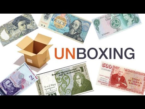 Unboxing World Banknotes || World Banknotes collection || World Currency Collection
