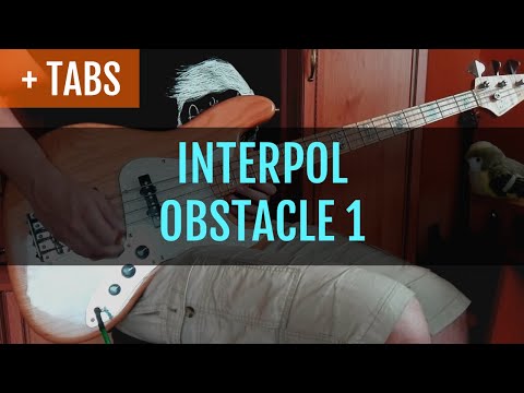 INTERPOL - OBSTACLE 1 (Bass Cover with TABS!)
