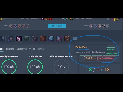 Morgana Support vs senna