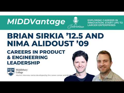 MIDDVantage Exploring Careers in Innovation Ep 2 with Brian Sirkia ...
