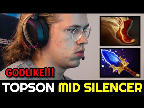 TOPSON Godlike with Random Mid Silencer Dota 2