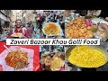 Zaveri Bazaar Khau Galli | Khichiya Papad, Sev Khamani, Jalebi Fafda and more