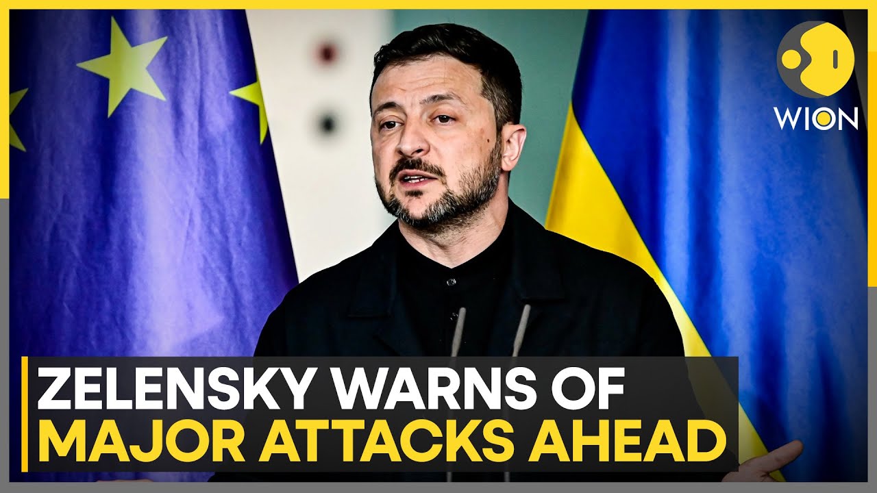 Russia Unleashes Barrage of Missiles & Drones, Pound Ukraine's Energy Infra | WION News