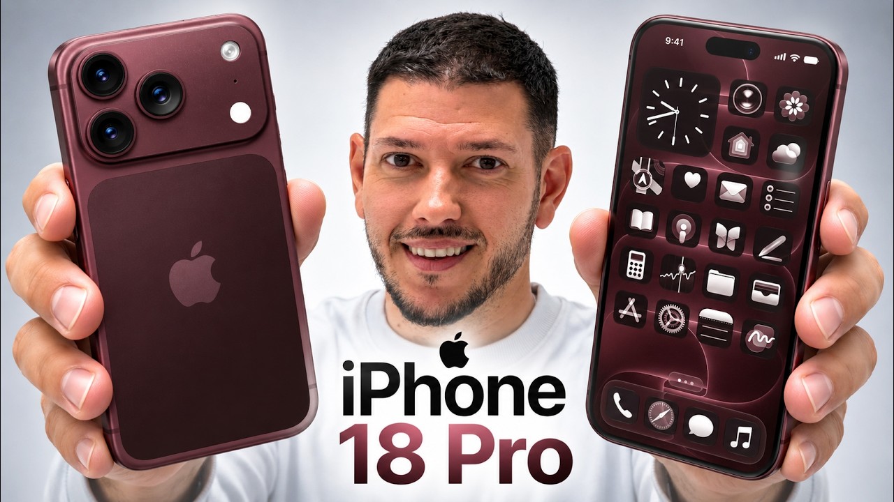 Así es el NUEVO iPhone 18 Pro y Pro Max
