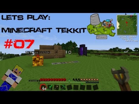 Let's play Minecraft Tekkit #07 - Mehr Gummi - [german] HD