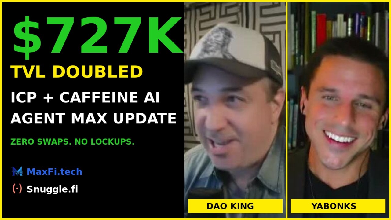 MaxFi at $727K TVL: BSC, ICP, and Agent Max Seed (AMA with DAO King)