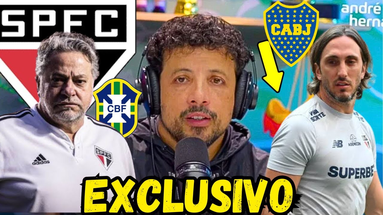 EXCLUSIVO🚨ANDRÉ HERNAN TRAZ AS ATUALIZAÇÕES DO SÃO PAULO NESSA QUARTA-FEIRA! NOTÍCIAS IMPORTANTES