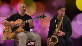 Satin Doll: Jazz Guitar and Tenor Sax Cover