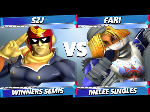 S Factor 11 TOP 8 - S2J (Captain Falcon) Vs. Far! (Sheik) Smash Melee - SSBM