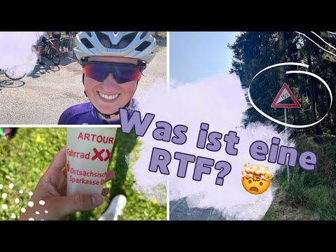 Was ist eine RTF ? // Artour in Heidenau // Radtourenfahrt durchs Erzgebirge ⛰️🎉