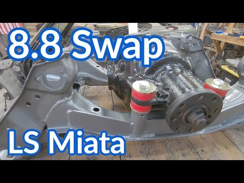LS Swap Ep.8 The Miata Gets an 8.8 Swap!