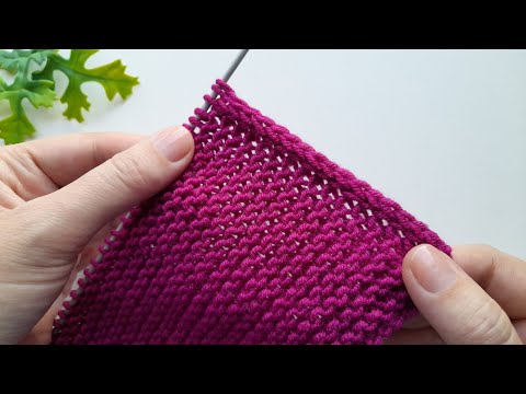 🔥 PERFECT Edges with No Effort – This KNITTING Technique Is Genius!