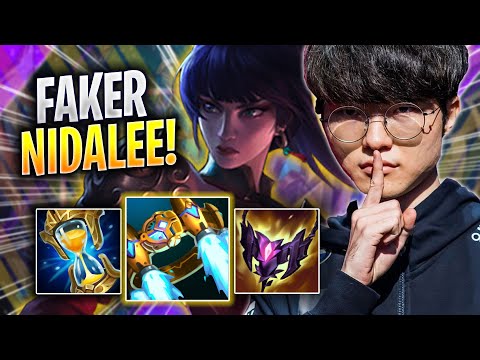 FAKER IS A BEAST WITH NIDALEE! - T1 Faker Plays Nidalee JUNGLE vs Kha'zix! | Season 2023