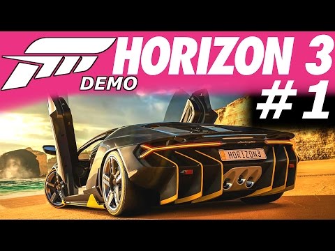 Lets Play FORZA HORIZON 3 Demo #1 – Willkommen in Australien – Gameplay German Deutsch