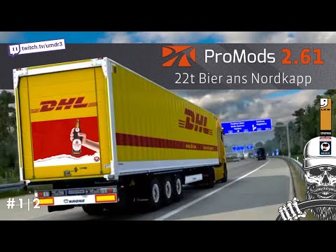 ETS2 1.44 - ProMods 2.61 - Sternburger Export ans Nordkapp 1/2