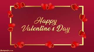 Happy Valentine's Day, My Love | Valentine day whatsapp status |Romantic Music| valentine's day 2023