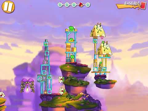 Angry birds 2: level 481 (Cobalt Plateaus/ Pig Bay)