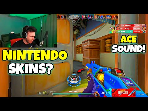 Tarik Reacts To New Radiant Skins ACE Sound | Valorant