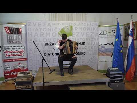 Jakob Tojnko (Veseli trio - Marjan Kregar) Državno prvenstvo 2022