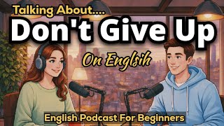 “Don’t Give Up on English | A Motivation Podcast for Beginners | English Conversation Practice
