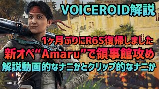 【R6S】新オペアマルの領事館攻め【解説的な何か】