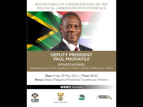 Call for reform of political-administrative interface | SAnews