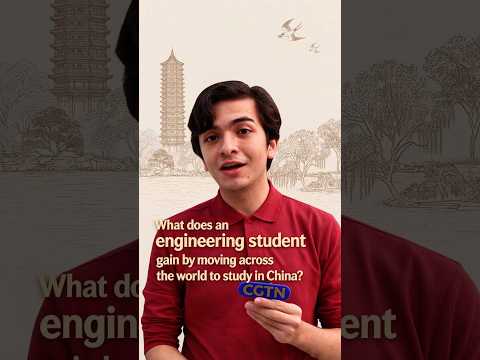 What does an engineering student gain by moving across the world to study in China?