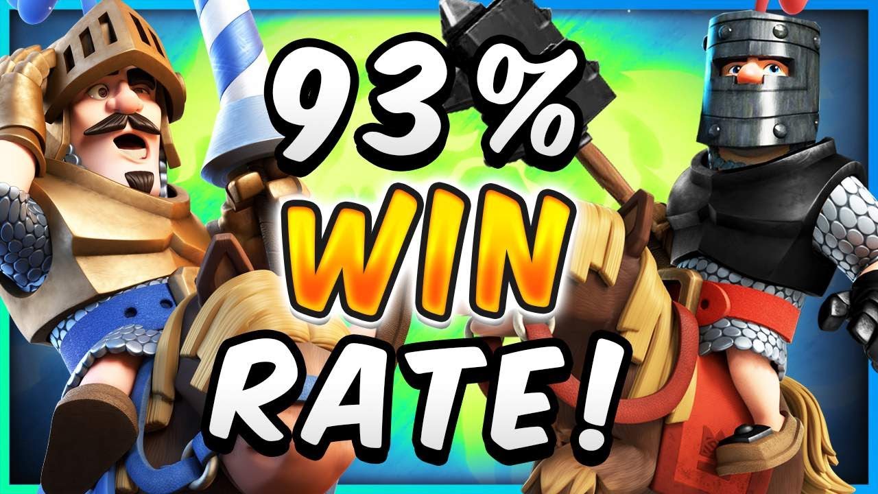SirTagCR: 93% WIN RATE! BEST DOUBLE PRINCE DECK — Clash Royale - RoyaleAPI