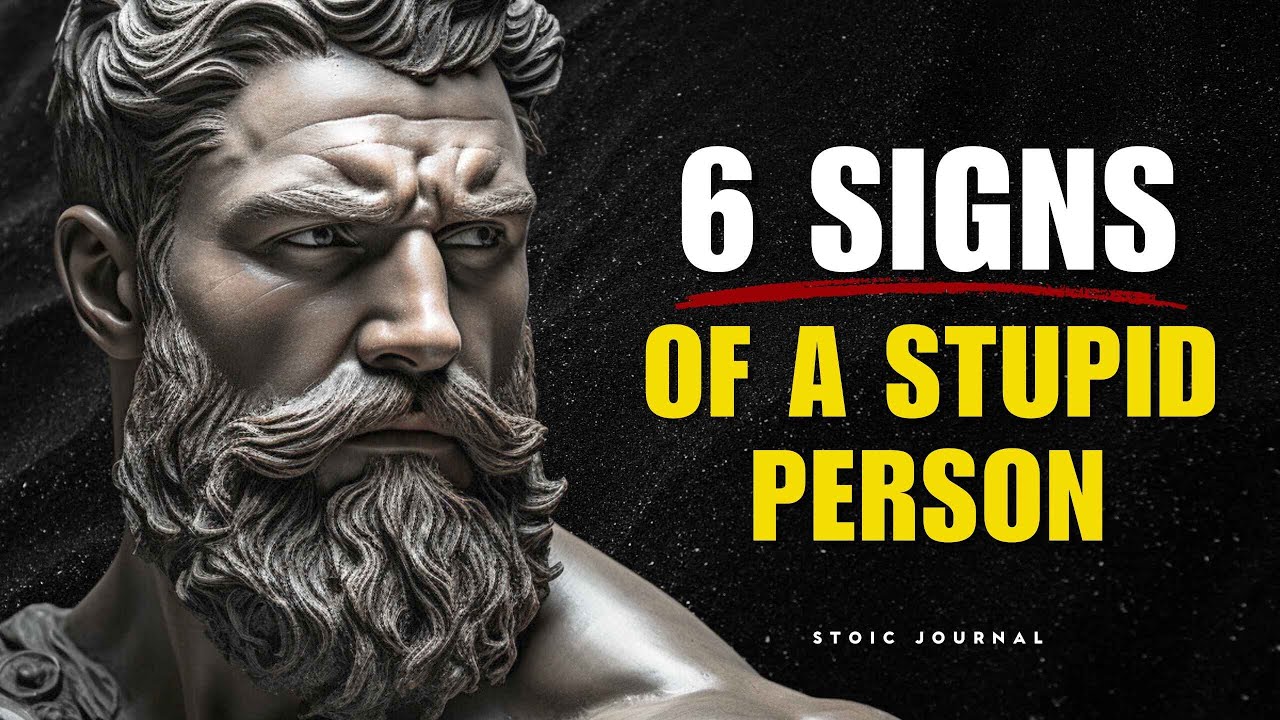 6 HABITS That Secretly Make You Look Foolish | STOIC PHILOSOPHY