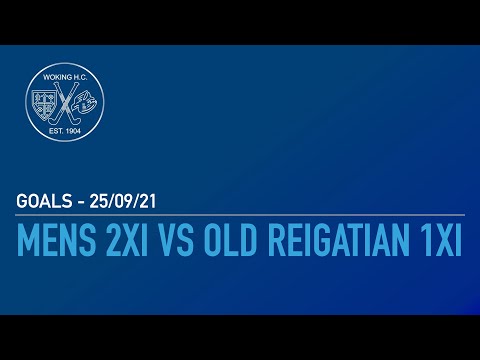 Goals Woking Mens 2XI vs Old Reigatian 1XI 25.09.21