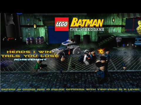 Lego Batman 1: Heads I win, tails you loose Achievement  (The Easy Way) - HTG
