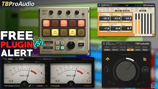 Video thumbnail for FREE PLUGIN ALERT - 4 FREE PLUGINS FROM TB Pro Audio by BenoniStudio