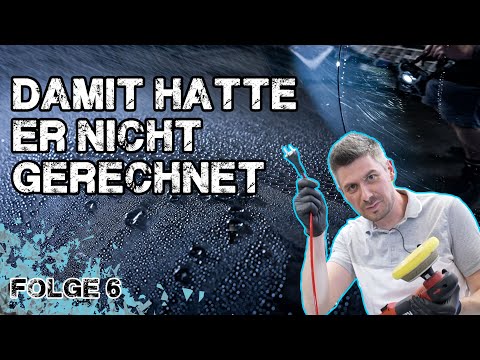 DETAILING BATTLE ! // Folge 6 // Der UNI SCHWARZE ALBTRAUM! ABBRUCH?! // Wir Checken den Lack!