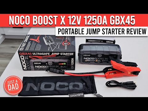 NOCO Boost X 12V 1250A GBX45 Portable Jump Starter UNBOXING & REVIEW