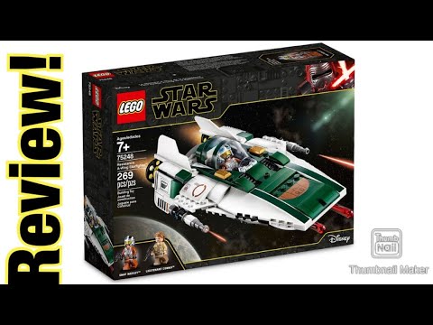 [Review] LEGO-Star Wars Resistance A-Wing Starfighter set 75248