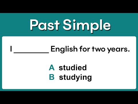 Past Simple | Grammar test