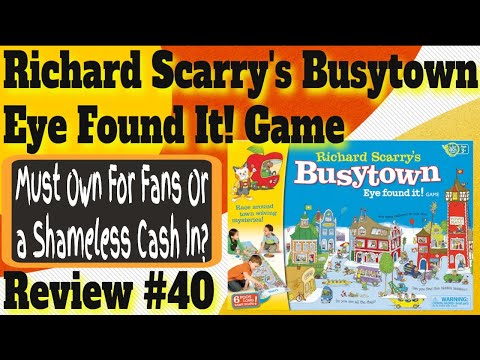 Bower's Game Corner: Richard Scarry's Busytown: Eye Found It! Review