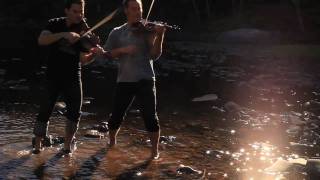 GREEN DAY, Coldplay, Pachelbel Canon Mashup - The Dueling Fiddlers Violin