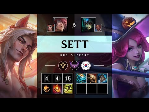 Sett Support vs Nami - KR Master Patch 25.20