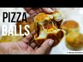 Pizza Balls EASY And CHEESY Snacks पिज़्ज़ा बाल्स Navya Kitchen