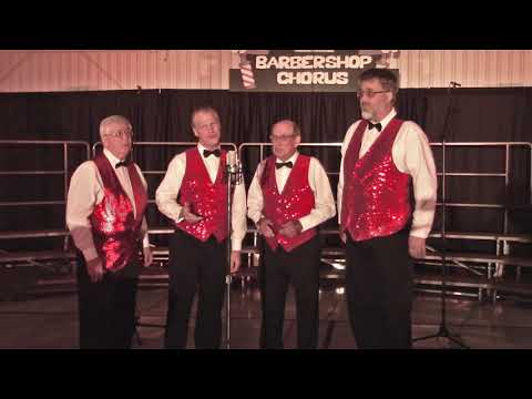 The Southern Comfort Quartet singing ‘Daddy Sang Bass’ at the Spirit of St. Louis Chorus Summer Show 2021 in De Soto, MO.