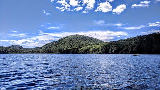 preview picture of video 'Good Luck Lake, Kayaking the Ferris Lake Wild Forest, Adirondack Mountains'
