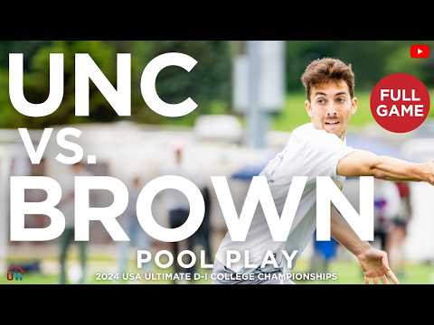 UNC vs. Brown | Men's Pool Play | 2024 D-I College Championships